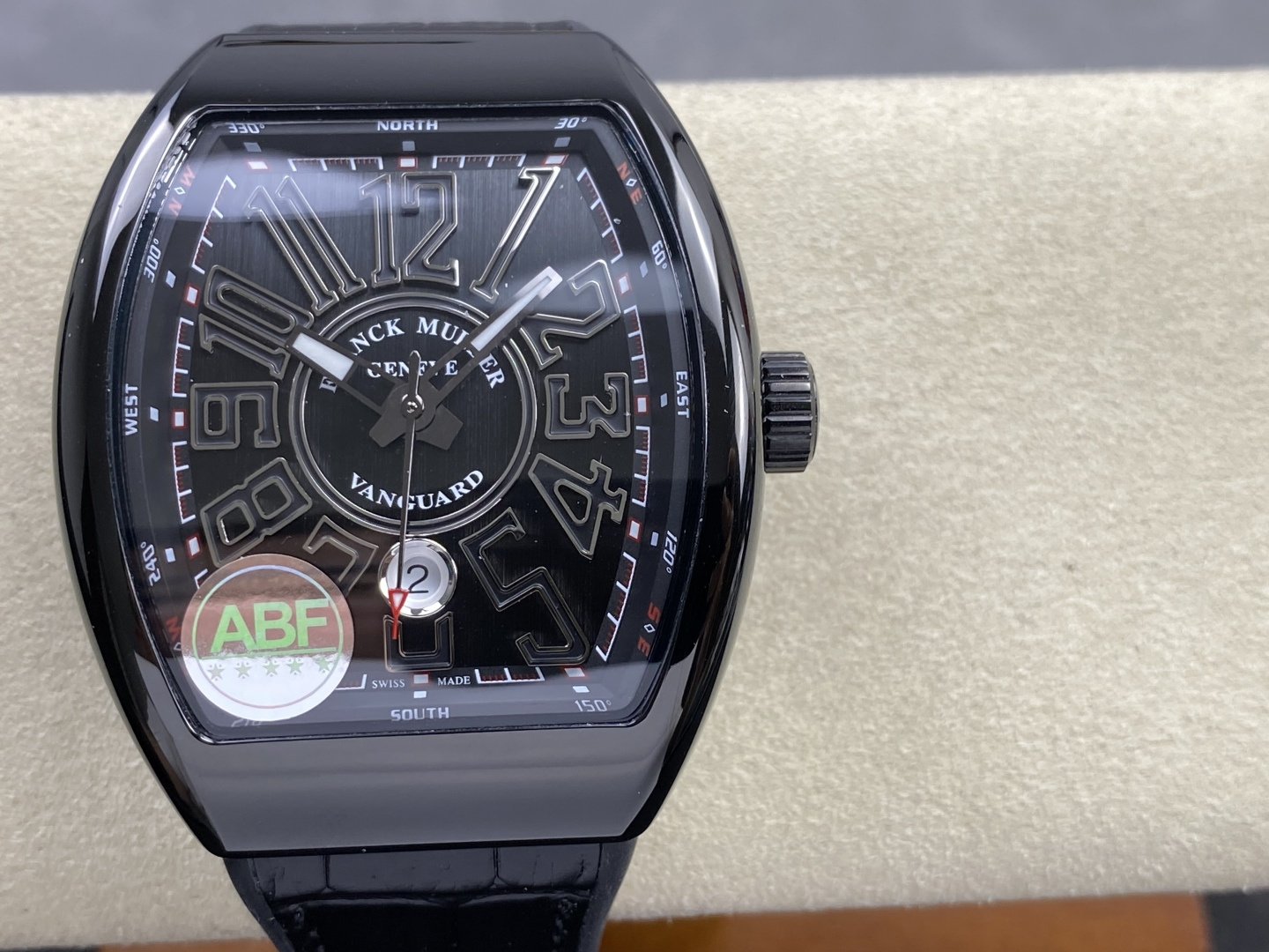 5529-3263a6a78f5454d9fc3426e0a77a3356ce2f77d60f0d37c8f93e7c4eedf6d933 Franck Muller Vanguard V45 Carbon composite 45 mm ABF Factory Configuration 86105F 1:1 Superclone