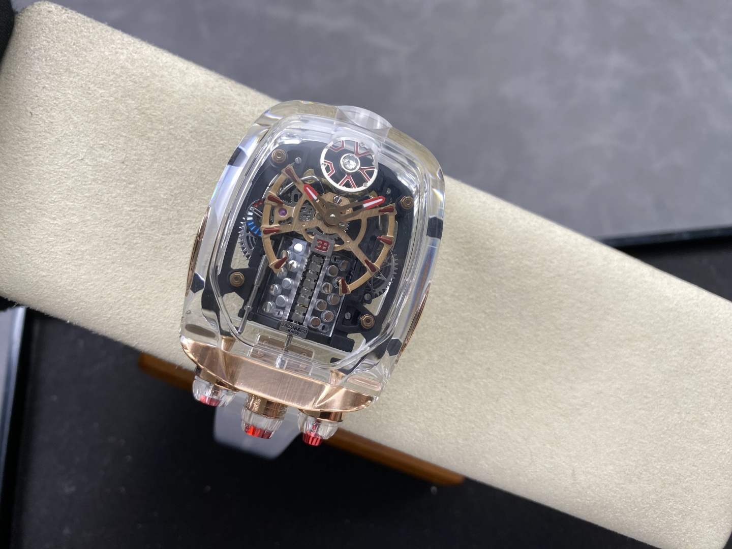 Jacob & Co. Bugatti Chiron Platinum Configuration 14D5BC 1:1 Superclone