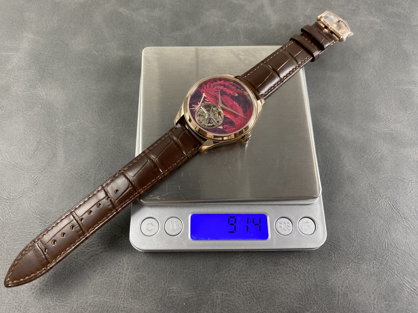 561-ede3f42c42a102181a9073ae2ded406d5fcbc25f7b21152027c5edf3785748e2 Vacheron Constantin Vermilion Sparrow Tourbillon 1:1 Superclone — 4F804A
