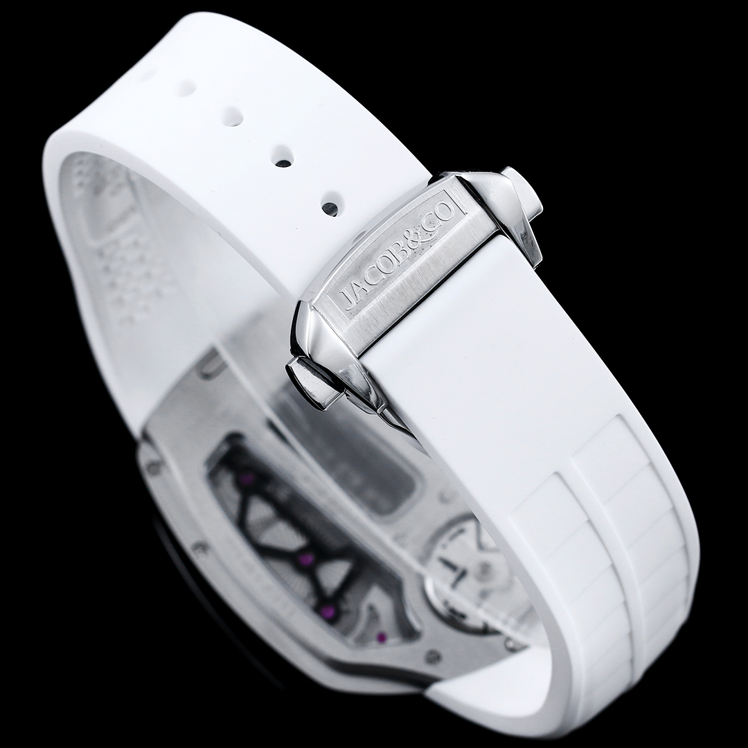 3565-9a730f3944bf45c77eb50b3331efd79c4101165417f0e3db7de66a6ee2f8c665 Jacob & Co. Bugatti Chiron Platinum Tourbillon Configuration 02A6C5 1:1 Superclone