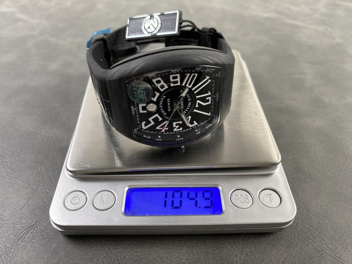 4476-5e7b076b90b37ad3fb3a7f4f331d1dd95f328e9913e3701c3fb99b8deec95e23 Franck Muller Vanguard V45 Carbon composite 45 mm ABF Factory Configuration 5ED971 1:1 Superclone