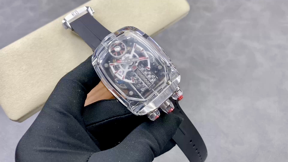 Jacob & Co. Bugatti Chiron Platinum Configuration 5D3B97 1:1 Superclone