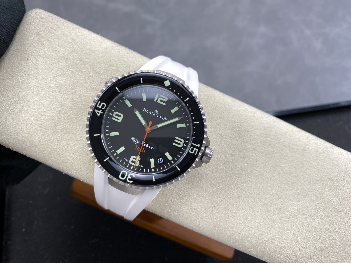 Blancpain Fifty Fathoms Rubber strap 45 mm Configuration F543D0 1:1 Superclone