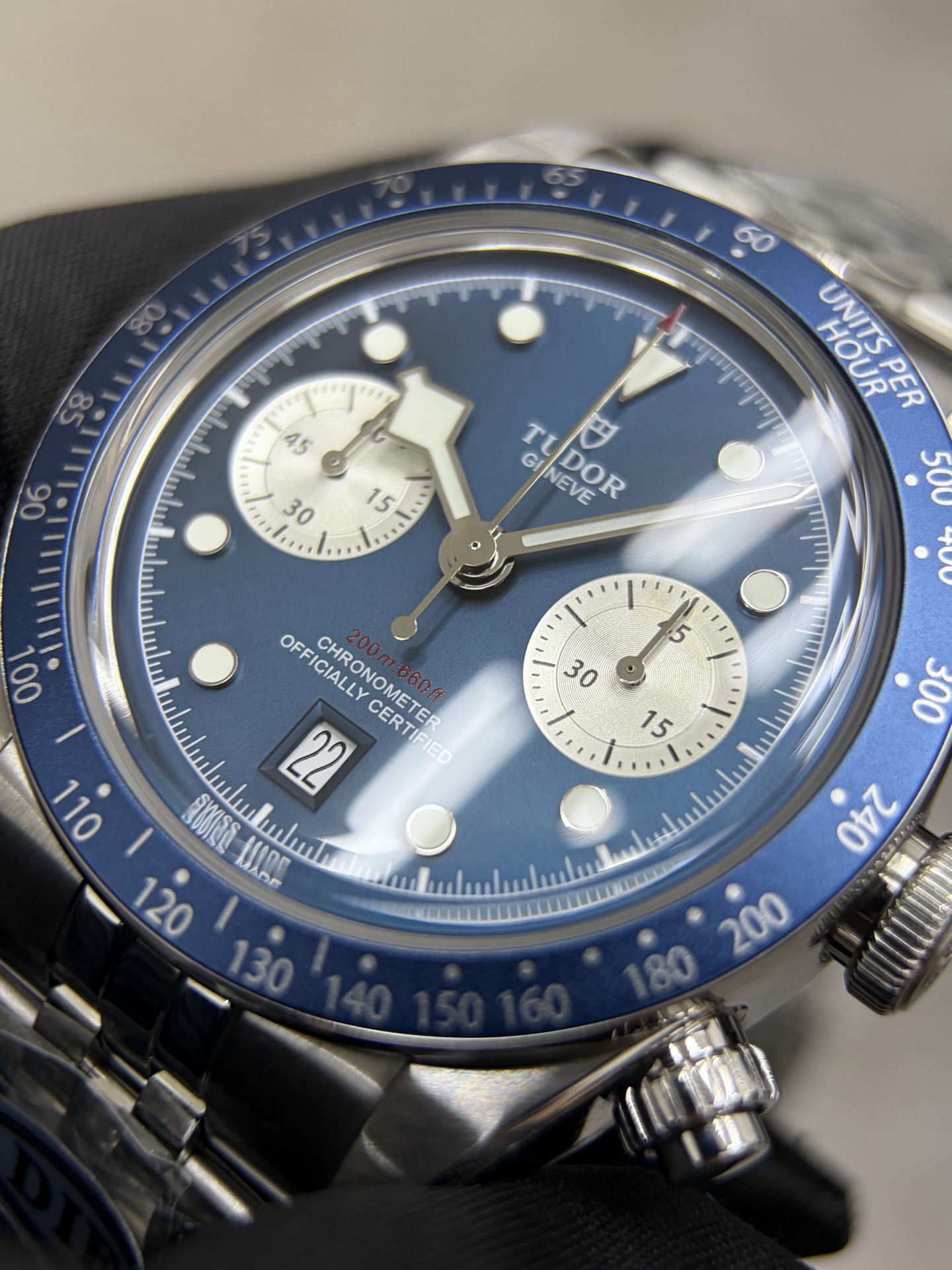 4754-5a2b5a306c19ee5849bf7fcc6db57407e828495624be8b3494a1388fd8762402 Tudor Black Bay Chrono watch – 41mm steel case, Steel bracelet – m79360b-0002 1:1 Superclone