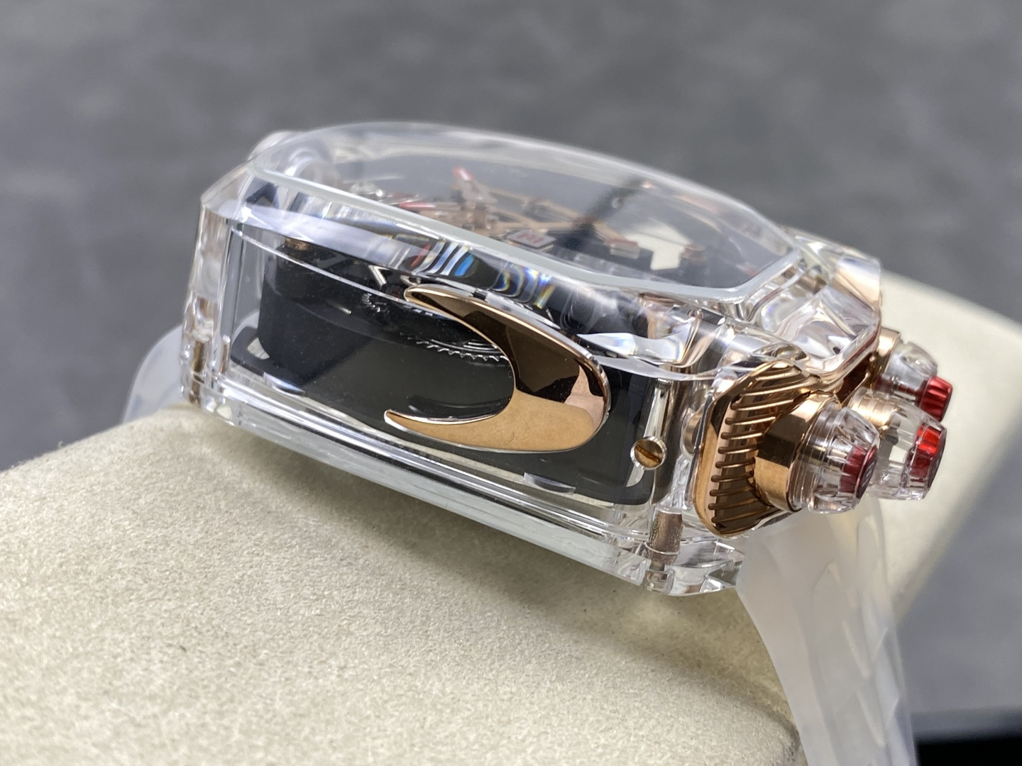 12866-fe1500bb8b2c9a0bfe82d0bccc7e156fa4bc31cd6a46ad28353ec88070c9f2c3 Jacob & Co. Bugatti Chiron Platinum Configuration 14D5BC 1:1 Superclone