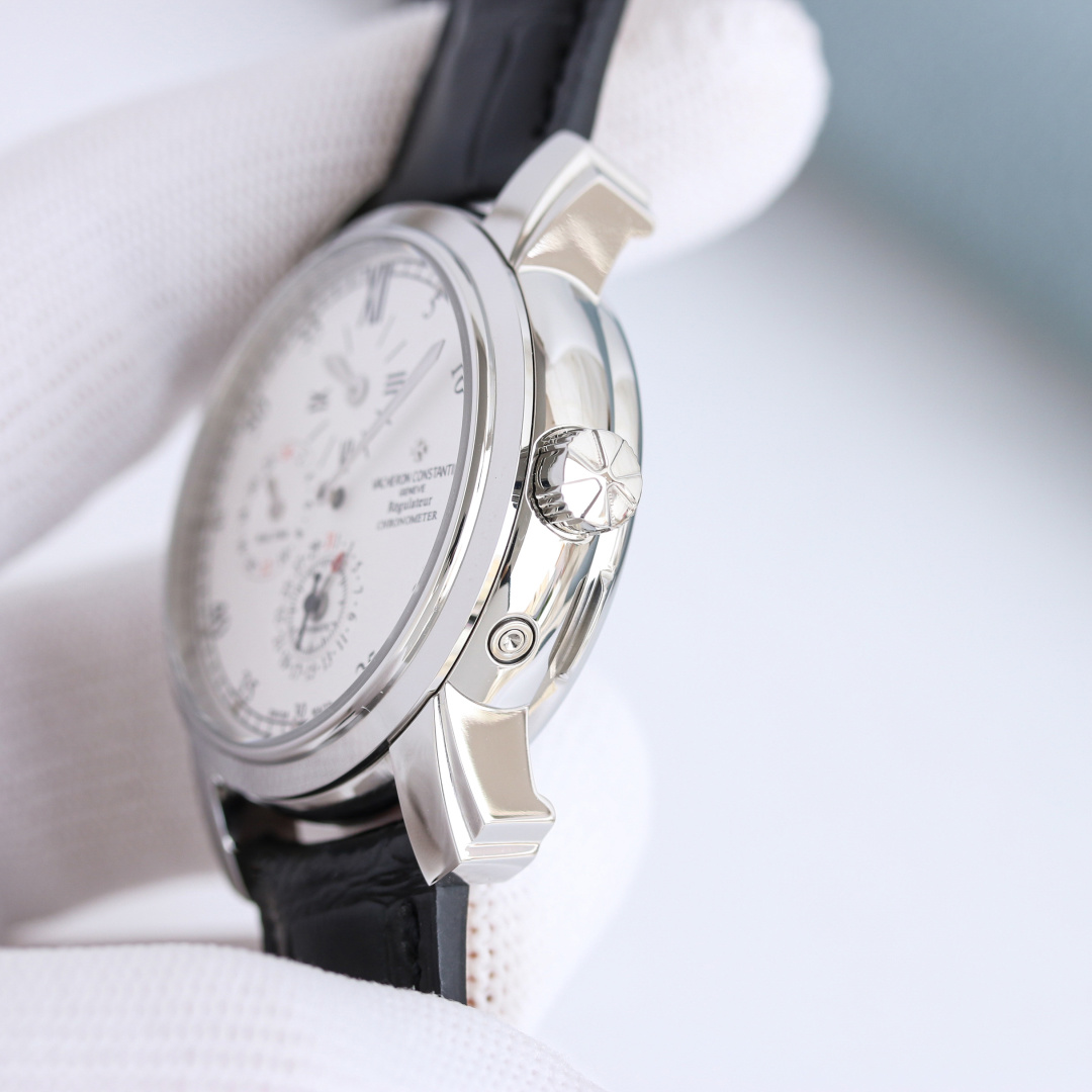 Vacheron Constantin Malte Stainless steel 40 mm GMT / dual time K11 Factory Configuration 03A418 1:1 Superclone