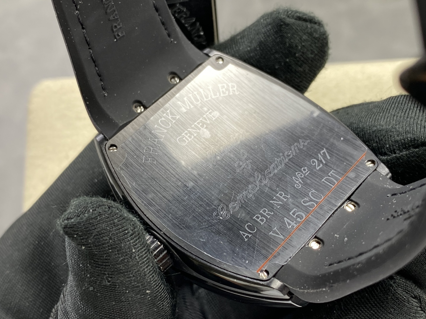 5526-96116b71faa22deb81d35e0d5778ab58c5c321745b0927c8816d7699d45a6e0c Franck Muller Vanguard V45 Carbon composite 45 mm ABF Factory Configuration 86105F 1:1 Superclone
