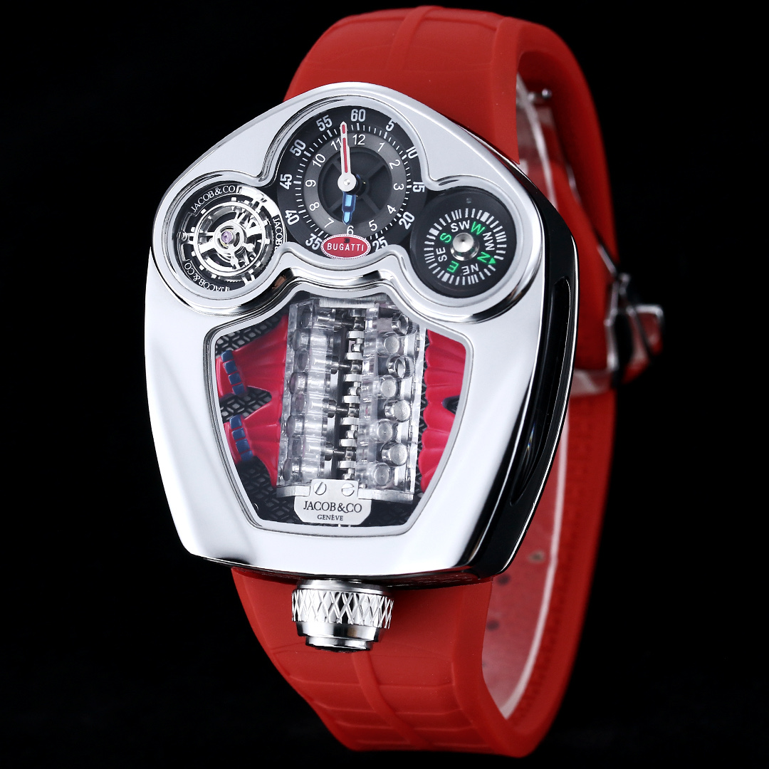Jacob & Co. Bugatti Chiron Platinum Tourbillon Configuration 330162 1:1 Superclone