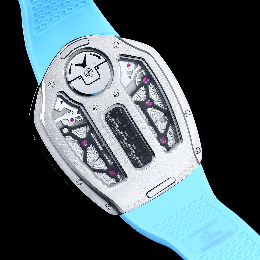 13995-b076b90a3822b8e9b728373e2dbede18fdeae8a93d356c79a261940c571c7f2e Jacob & Co. Bugatti Chiron Platinum Tourbillon Configuration 330162 1:1 Superclone
