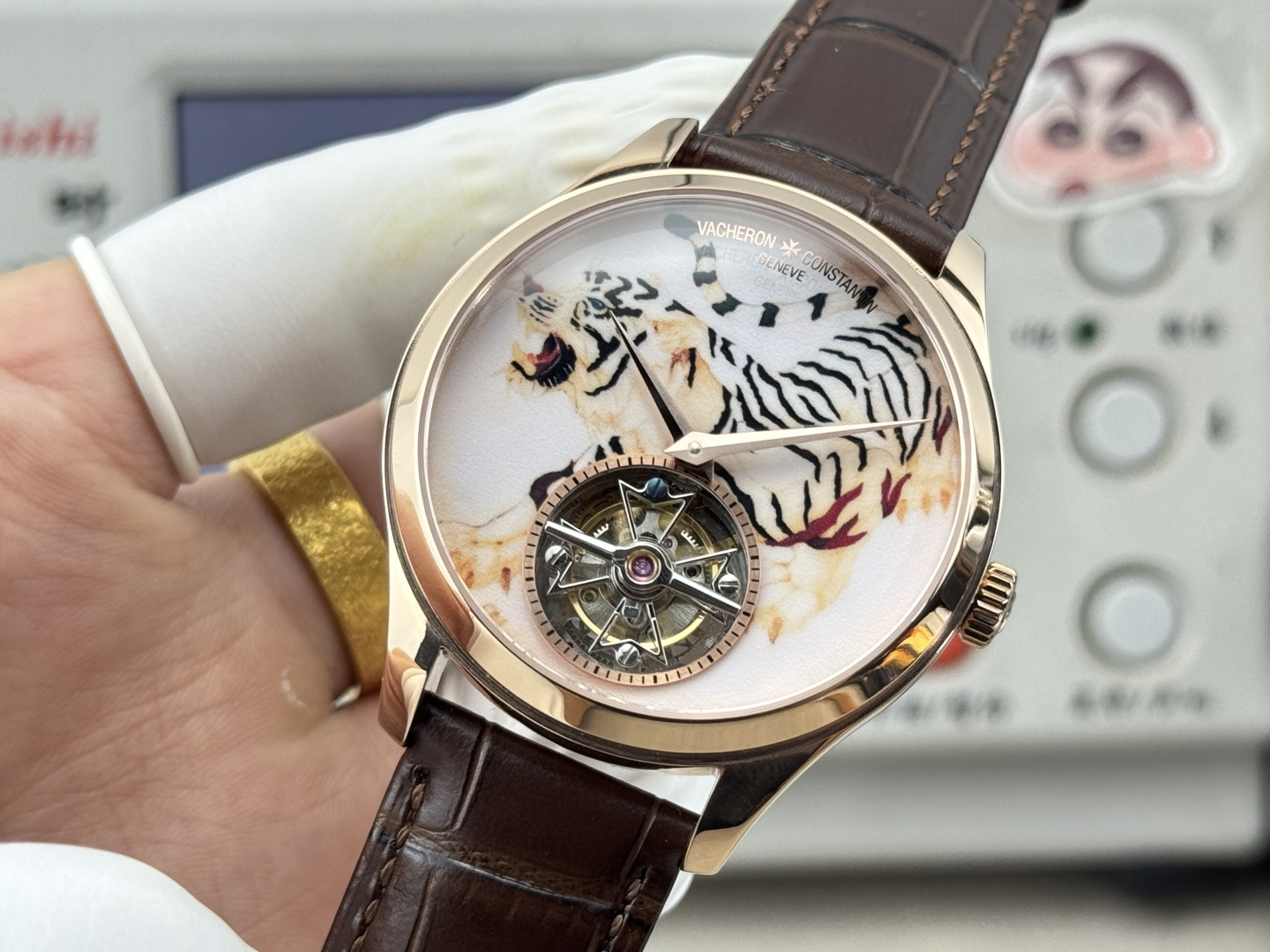 Vacheron Constantin Overseas 42 mm Tourbillon Manual-wind ANT Factory Configuration 6108C9 1:1 Superclone