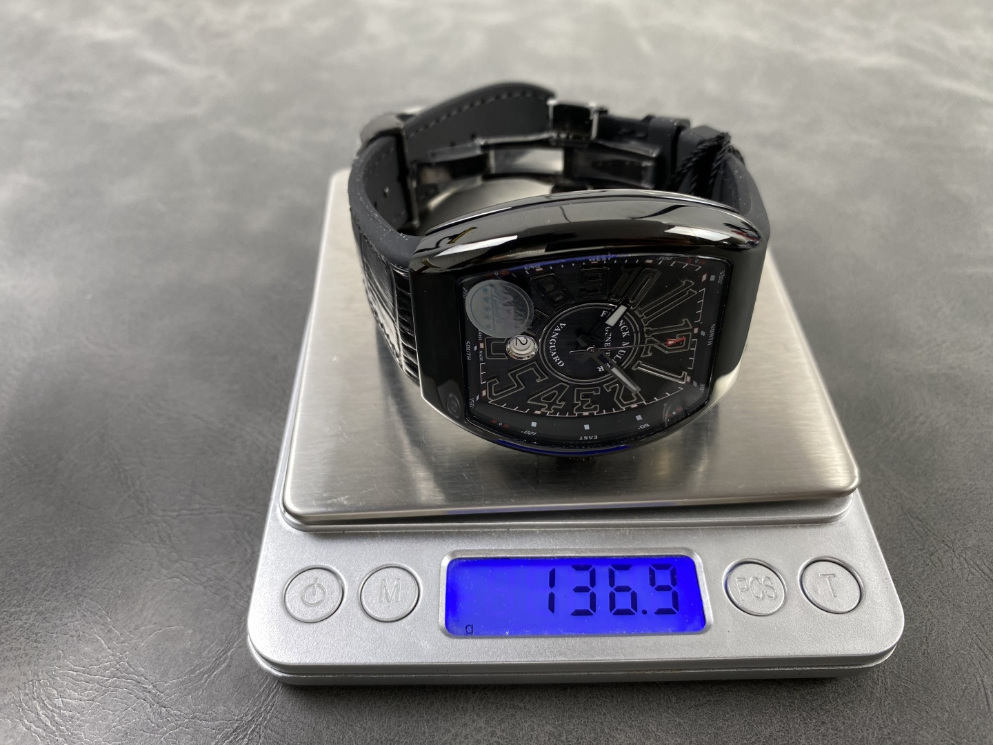 5527-3ea8eb3db554a97c3751683ff7a220f33e557e3ff992de8ec089c422b3d9564d Franck Muller Vanguard V45 Carbon composite 45 mm ABF Factory Configuration 86105F 1:1 Superclone