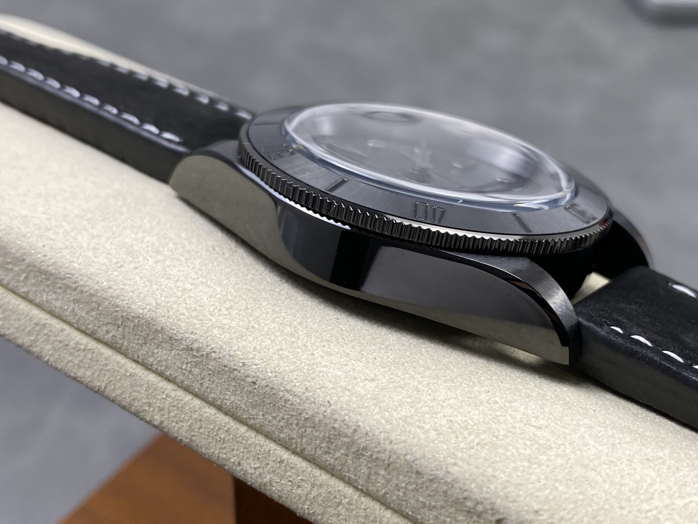 3978-d772cd1a244a8fedf09bd048fcbdd9c8fc6ff76ffe7a9d0e42c8af45558e9d33 Tudor Black Bay Black Black Leather strap 41 mm Tourbillon GR Factory Configuration AC4E08 1:1 Superclone