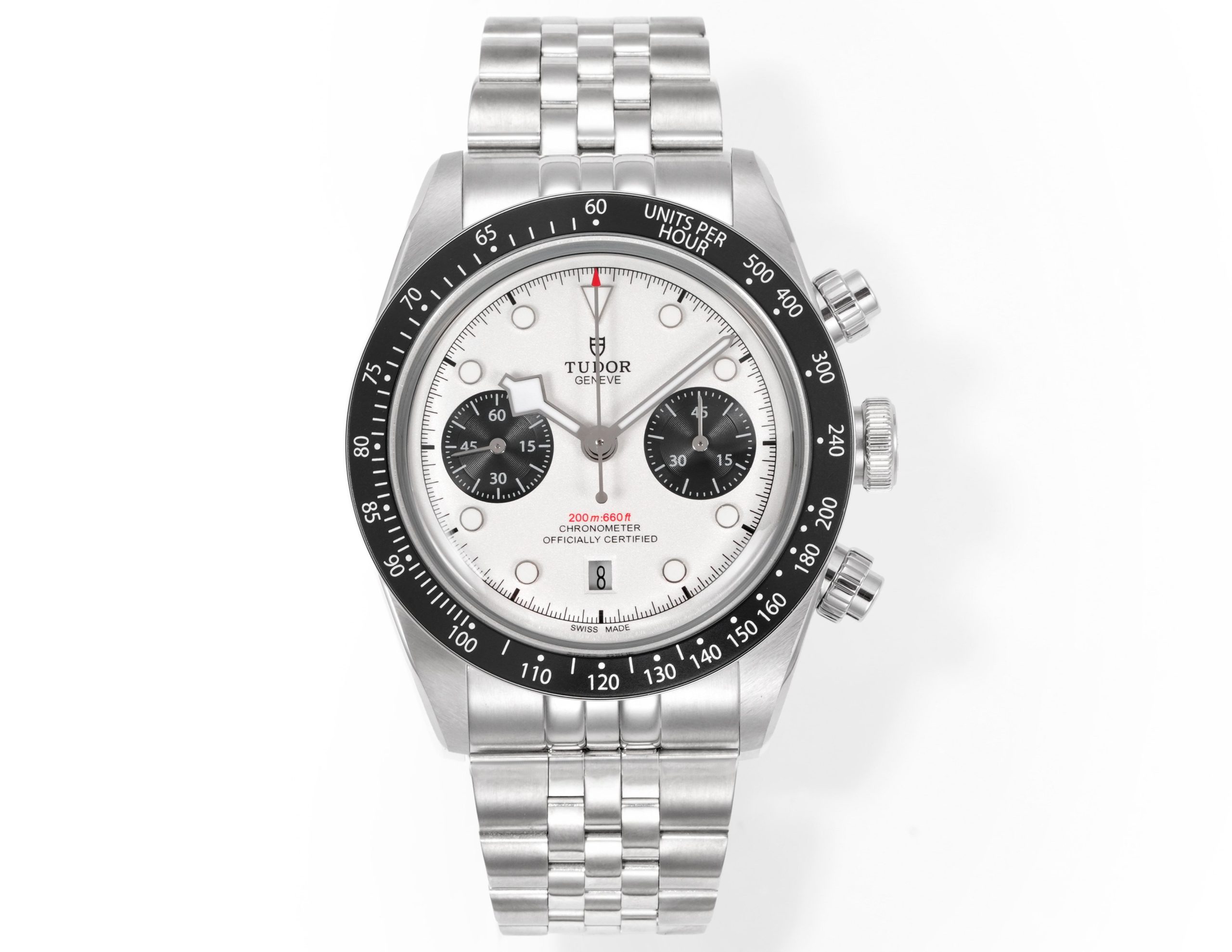 Tudor Black Bay Chrono watch – 41mm steel case, Steel bracelet – m79360n-0014 1:1 Superclone