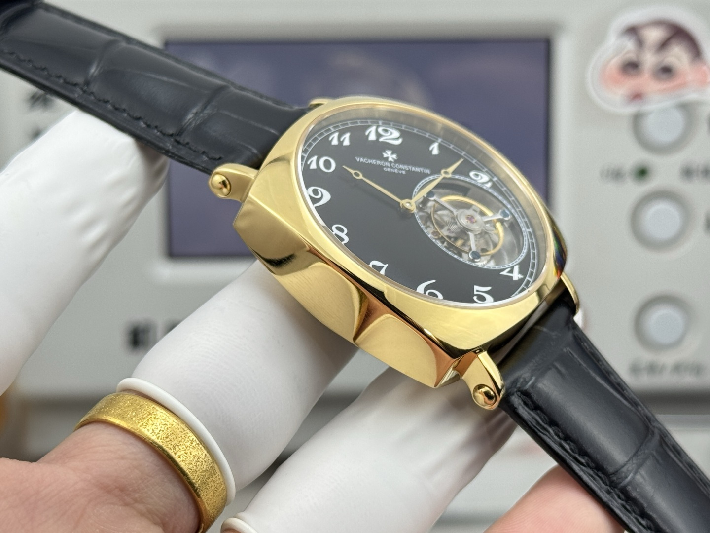 3326-01a346b70f26a2af9edf09cd3e36865a42ac2c46596f82584fe6f52db6e2d6eb Vacheron Constantin Historiques American 1921-Inspired Tourbillon C39249 1:1 Superclone