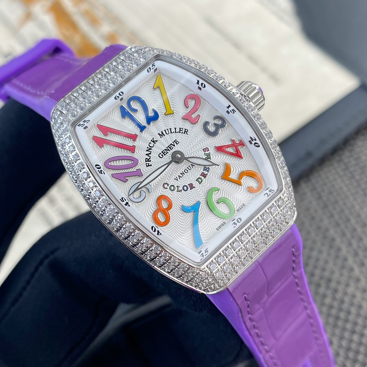 Franck Muller Vanguard V32 Leather strap 42.3 mm Configuration 6ACE31 1:1 Superclone