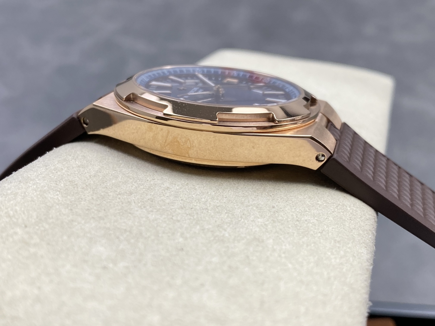 Vacheron Constantin Overseas 4500V Stainless steel Rose Stainless-steel bracelet K1 Factory Configuration 47A92E 1:1 Superclone