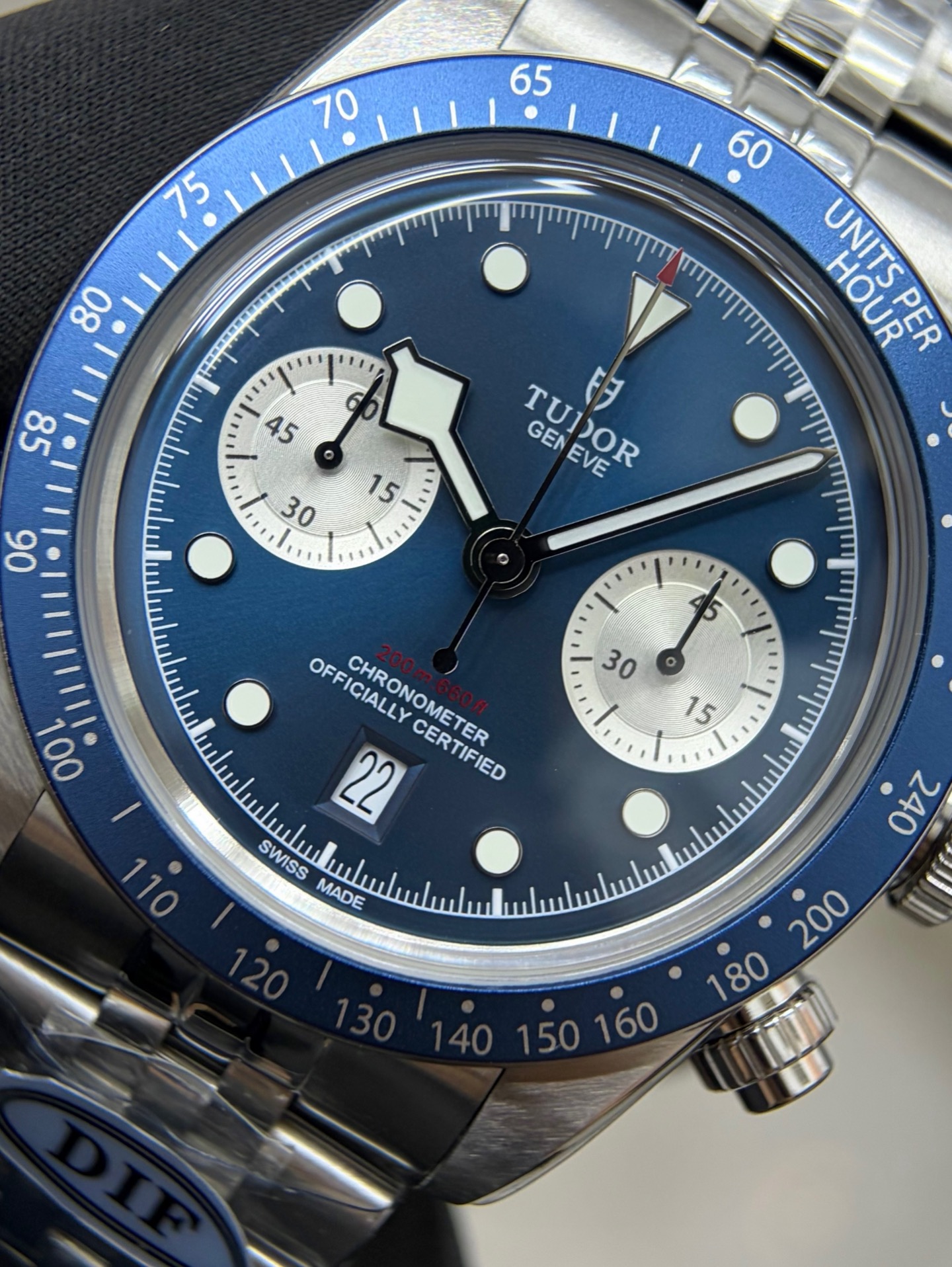 4755-70b5d428dacfb2cf8fbd8533993ad200a5afc6f5156d8e1b0fb6c44ab4acc160 Tudor Black Bay Chrono watch – 41mm steel case, Steel bracelet – m79360b-0002 1:1 Superclone
