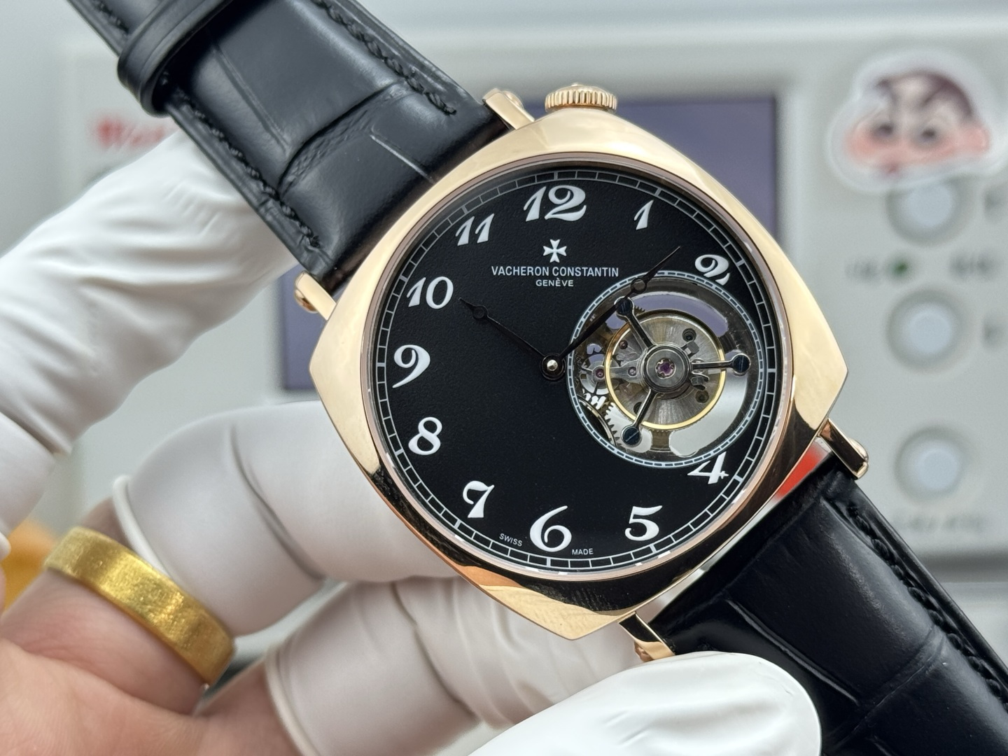 10912-f29b6869699711b43cbd946200ac28c53fc0d48b75bd5c1177ba44c1c459a178 Vacheron Constantin Historiques American 1921-Inspired Tourbillon E617E9 1:1 Superclone