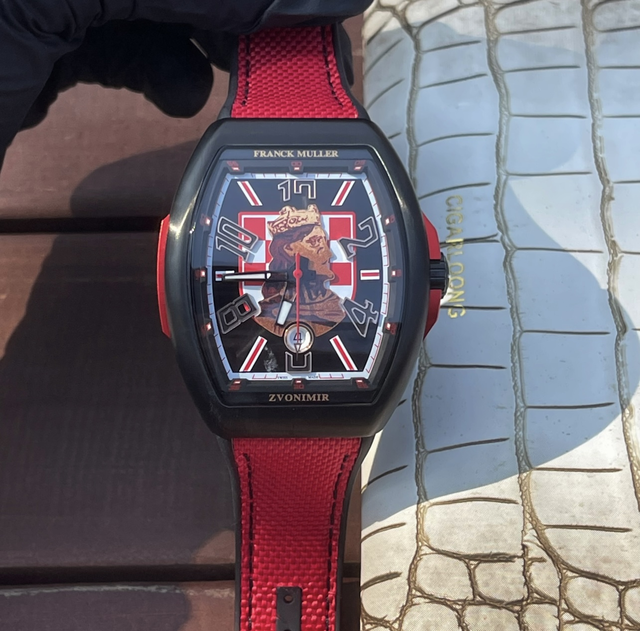 1505-f5cd247049ab85dfd00e1939d8012e6f4fee4cbf03e326178d4093928f043a63 Franck Muller Vanguard V45 Carbon composite 45 mm ABF Factory Configuration F4DF33 1:1 Superclone