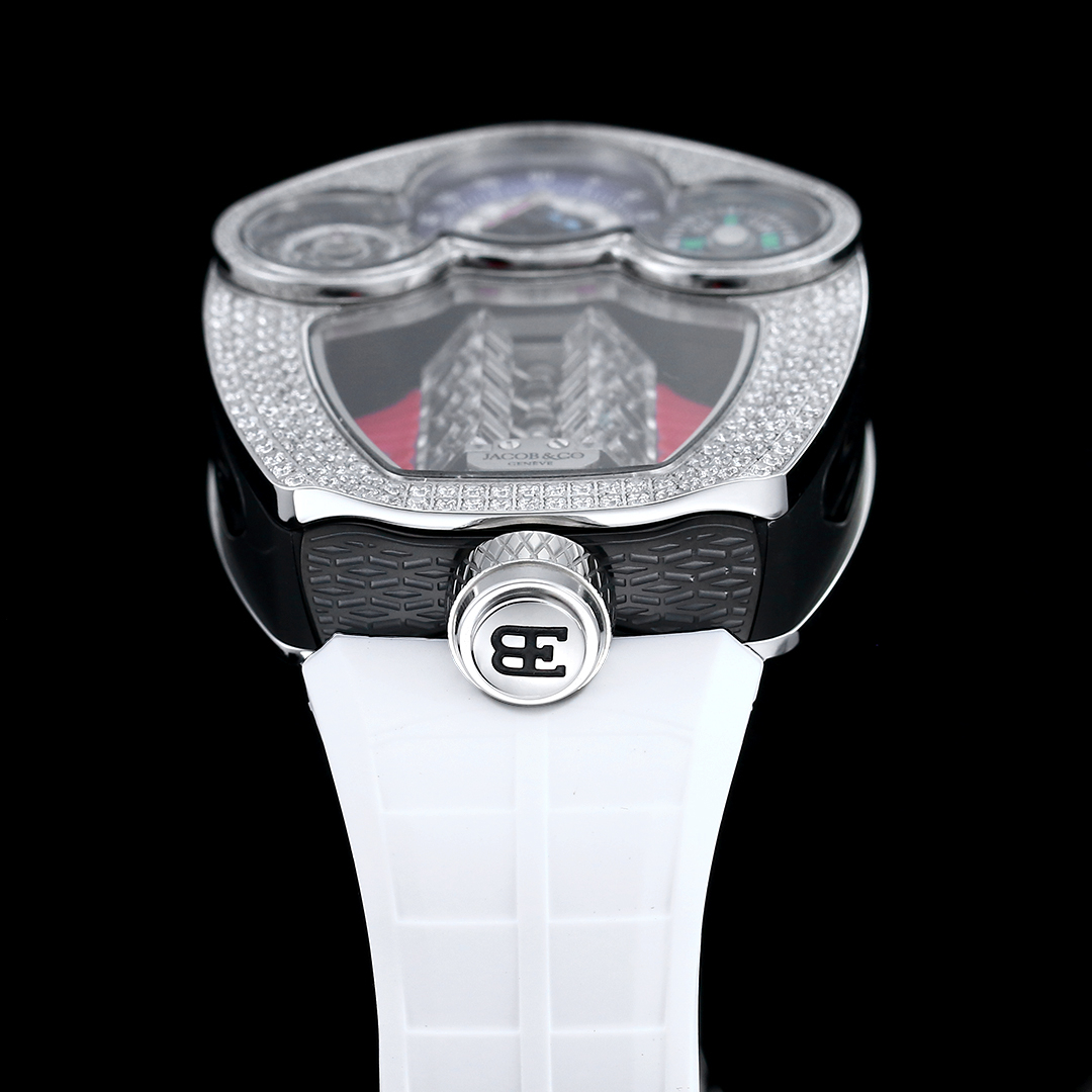 3563-d7c780d52187d10084955aa1894fc391228685defc1bc0543f8a114891bdfd5c Jacob & Co. Bugatti Chiron Platinum Tourbillon Configuration 02A6C5 1:1 Superclone