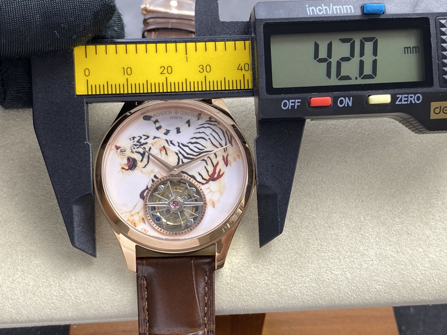 6102-16fad2c1c0b5f85e7a1a8969efae1904ece58c1d6d1a1037957e7498a8490be4 Vacheron Constantin Overseas 42 mm Tourbillon Manual-wind ANT Factory Configuration A9DECF 1:1 Superclone