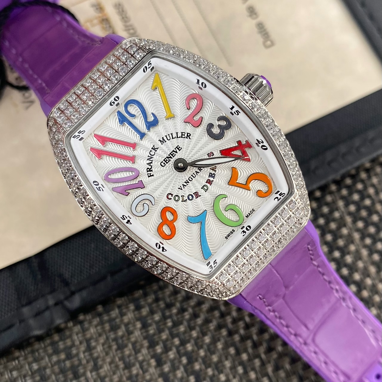 11854-eda3d5c04aee62884a4d45ed880ce7924cfdc6b6259ea35ac22af80151928877 Franck Muller Vanguard V32 Leather strap 42.3 mm Configuration 6ACE31 1:1 Superclone