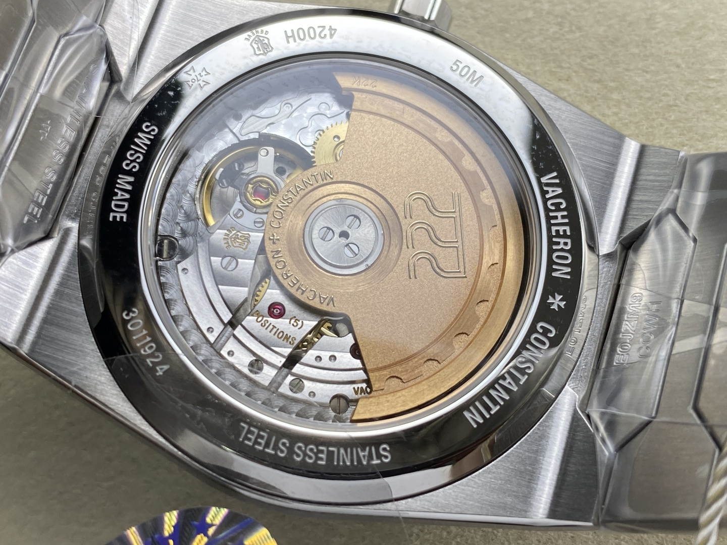15209-88cfe13f4875357cac1d82586deb0ea248c9309db48e931de95f15f965d46b06 Vacheron Constantin Overseas 37 mm PPF Factory Configuration 145939 1:1 Superclone