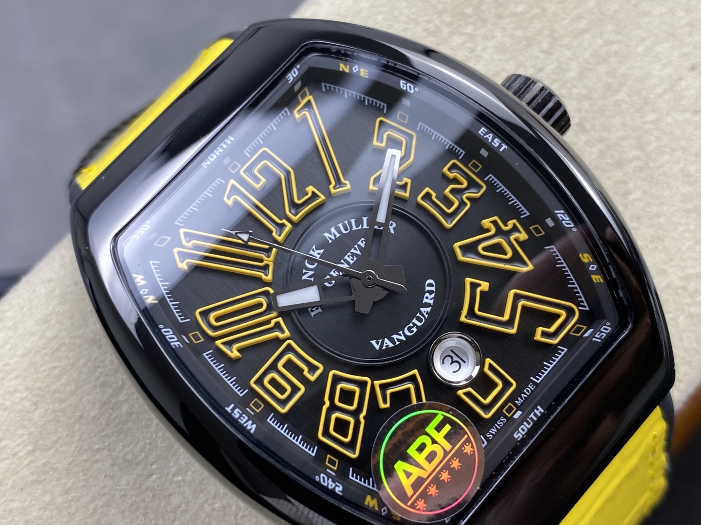 11746-d2d5f9655990ff8d9b61aab68824ddde3755fb586e2cd1bcdec146a4c08fbed7 Franck Muller Vanguard V45 Carbon composite 45 mm ABF Factory Configuration 9FBBAB 1:1 Superclone