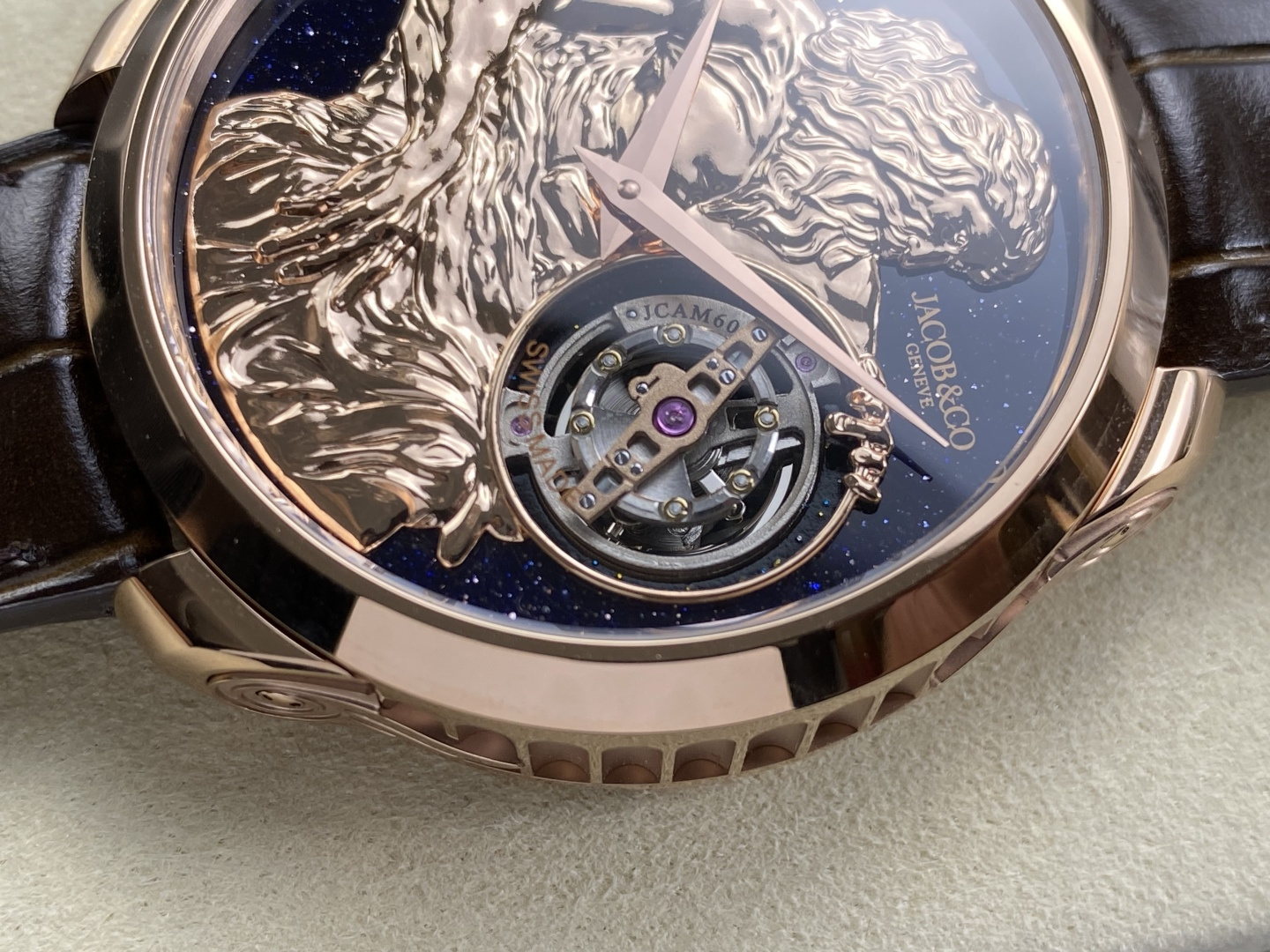 1976-4942e605ba16e81f2c34f038accae2f257fb844c5479e0b16e9a8d94dc161995 Jacob & Co. Astronomia Leather strap Tourbillon Configuration F25F11 1:1 Superclone