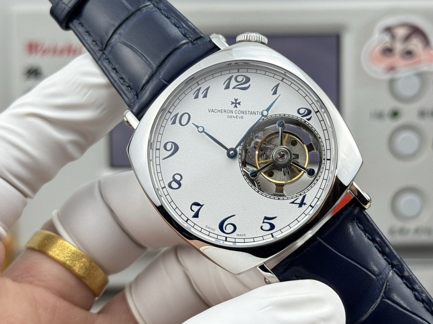 10420-0b09be0238497526c98c640ac38bd19bc64c68f478942a7185cd2f46ef03ed1e Vacheron Constantin Historiques American 1921-Inspired Tourbillon 904EA4 1:1 Superclone