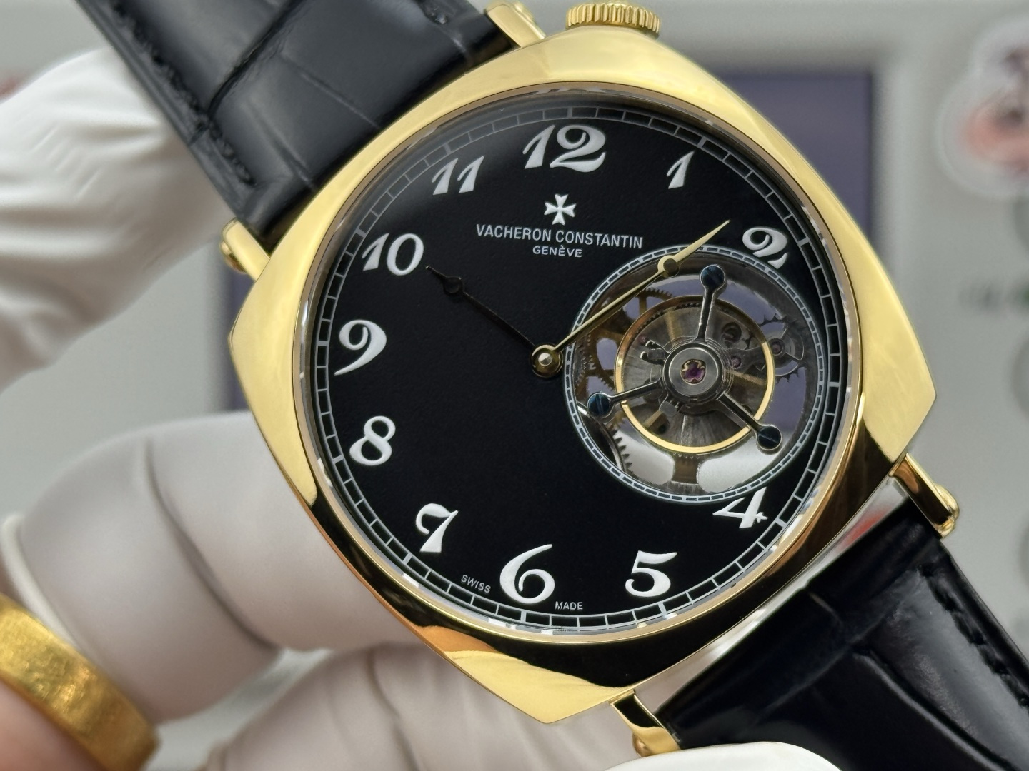 3330-c83391c0ce31ebdc8186e53d65221062577fc87299ab09733b0ea9ba2137b8f6 Vacheron Constantin Historiques American 1921-Inspired Tourbillon C39249 1:1 Superclone