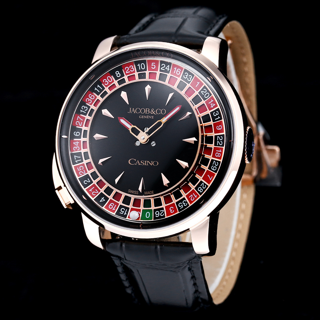 Jacob & Co. Casino Tourbillon Ceramic 44 mm Configuration 0E00E1 1:1 Superclone