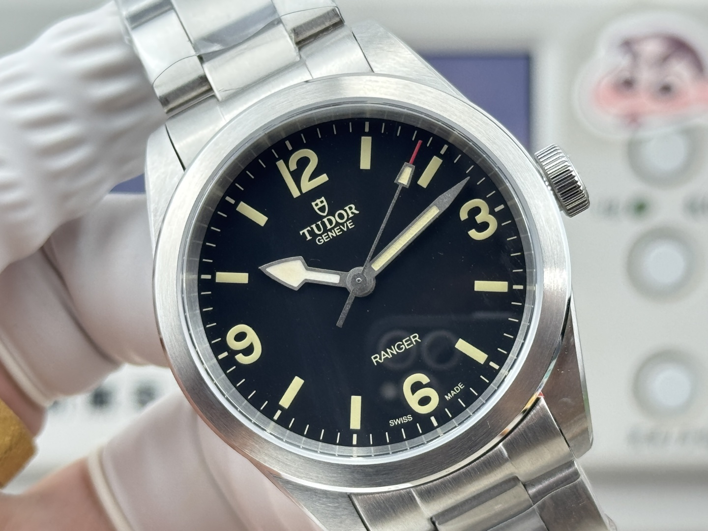 5803-b7bb1f4ad5c939836136958119131b0cf162be238247cba5d7deacac866a0e37 Tudor Ranger watch – 39mm steel case, Steel bracelet – m79950-0001 1:1 Superclone