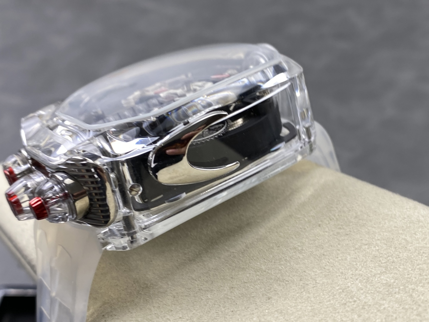 4999-087b12a3e1c58d37b675cb19e9256aa48bc9e2f12c2c92f874c0c9b8412834b8 Jacob & Co. Bugatti Chiron Platinum Configuration 69DCCE 1:1 Superclone