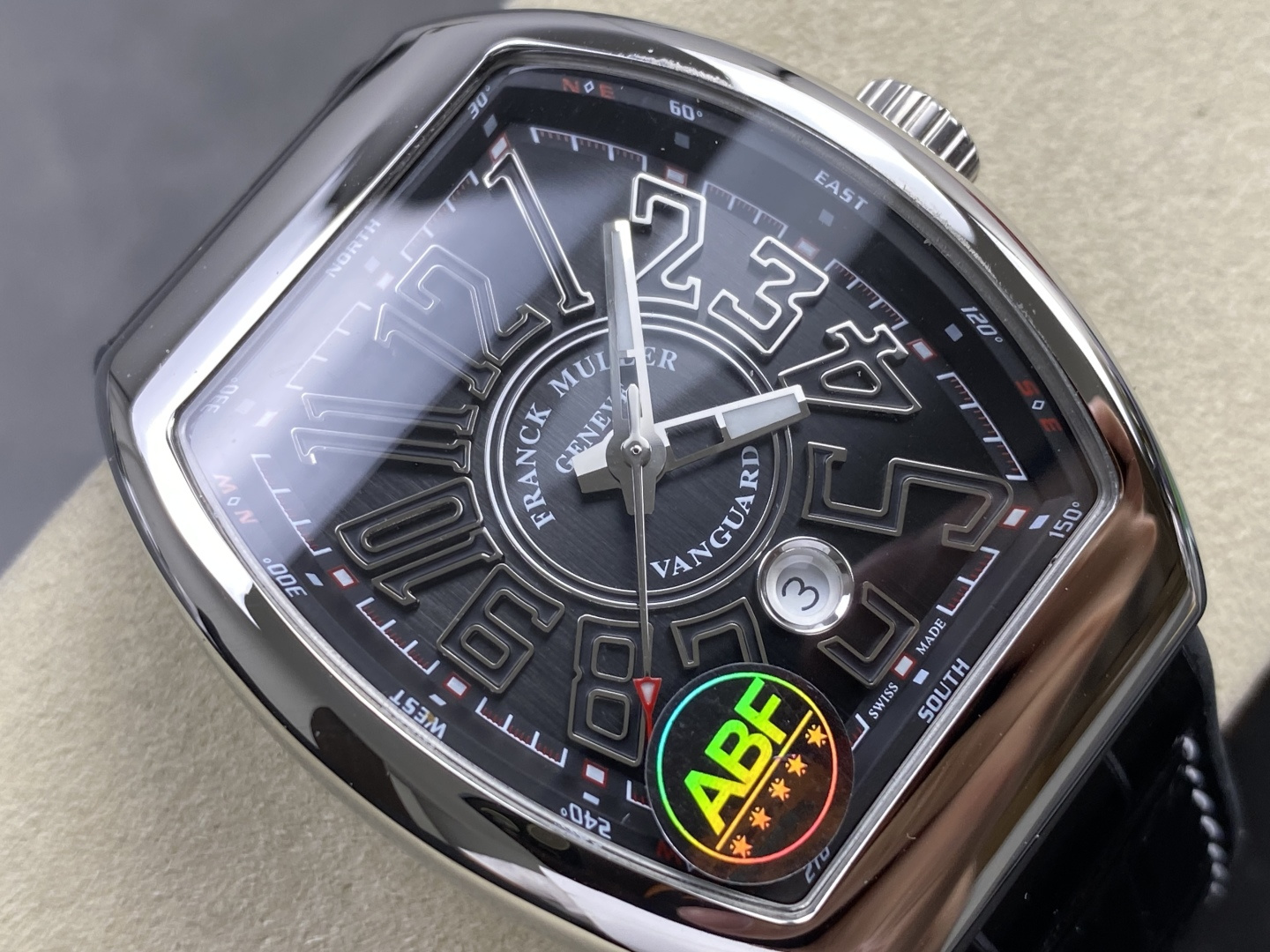 9739-540312ceb0cda0bcb77647413625f03ba35bbb2733ceb33e3c83f19e6ab8708d Franck Muller Vanguard V45 Carbon composite 45 mm ABF Factory Configuration 560A0D 1:1 Superclone