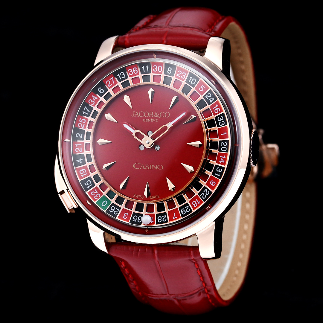 Jacob & Co. Casino Tourbillon Ceramic 44 mm Configuration EB92AC 1:1 Superclone