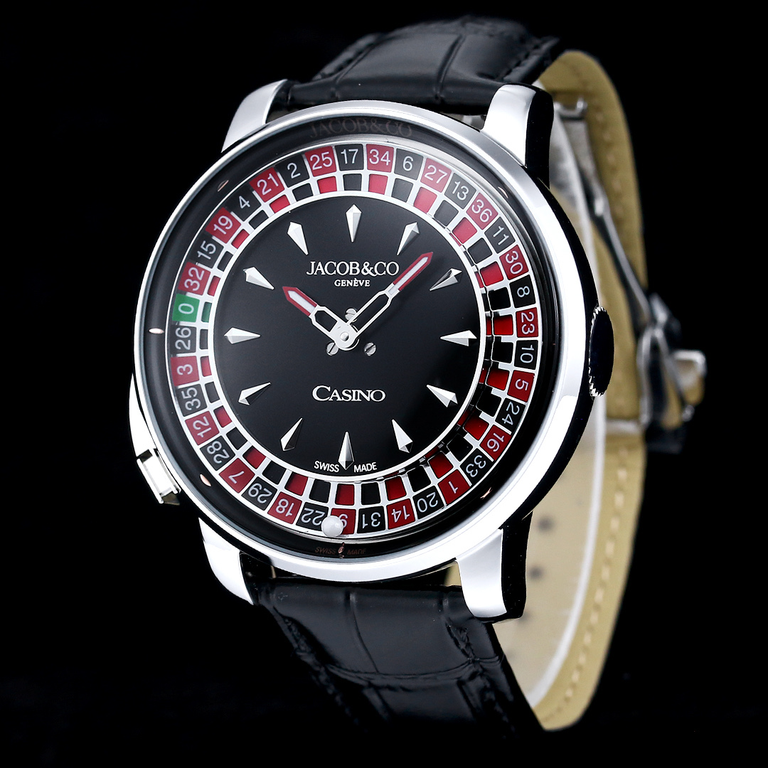 Jacob & Co. Casino Tourbillon Ceramic 44 mm Configuration 0E00E1 1:1 Superclone