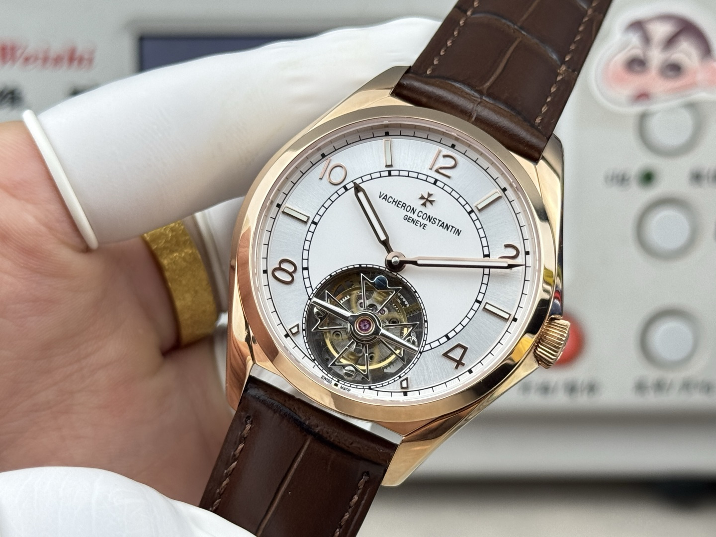 14450-c9fe287f9d8158c4f80ef113bd55d3cf7a5840e58caeeb48358d6205b40bb716 Vacheron Constantin Fiftysix tourbillon – 41 mm – Pink Gold Watch 6000E/000R-B488 (X60R2316) 1:1 Superclone