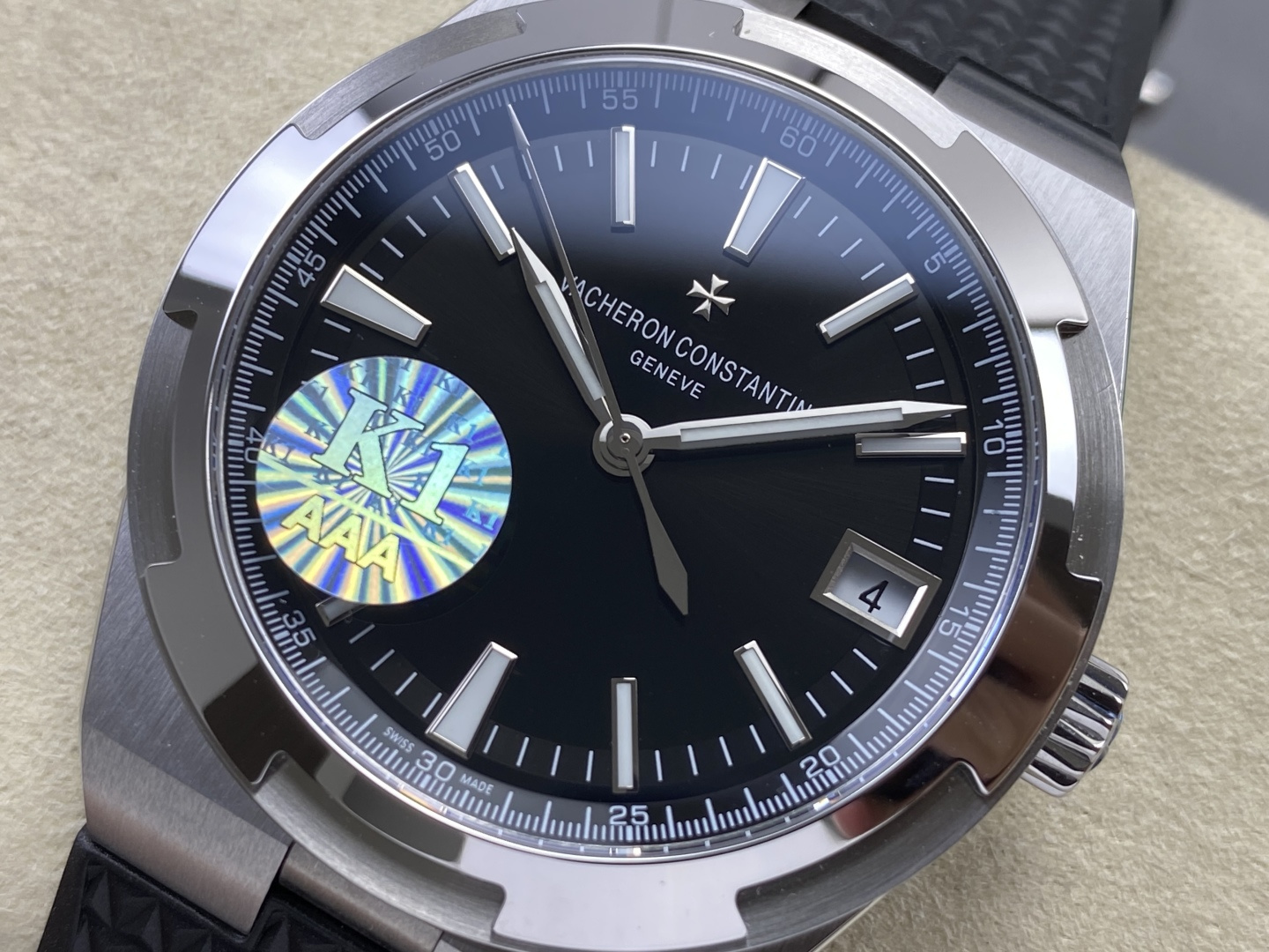2918-bcbcb229943b0daf933e8348f86f1e158710e907905d6b8418a28e8d9af6ea82 Vacheron Constantin Overseas 4500V Stainless steel Rose Stainless-steel bracelet K1 Factory Configuration 145F11 1:1 Superclone