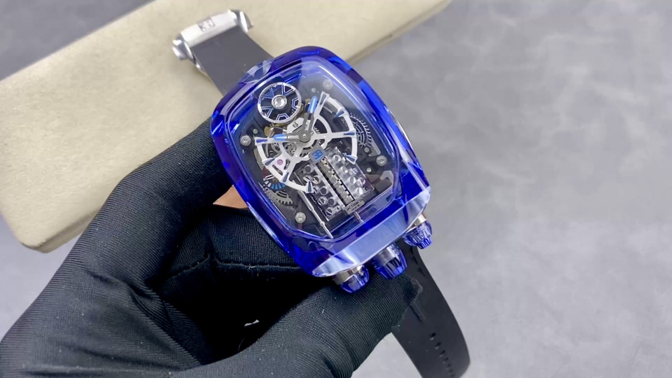 Jacob & Co. Bugatti Chiron Platinum Configuration EC47D2 1:1 Superclone