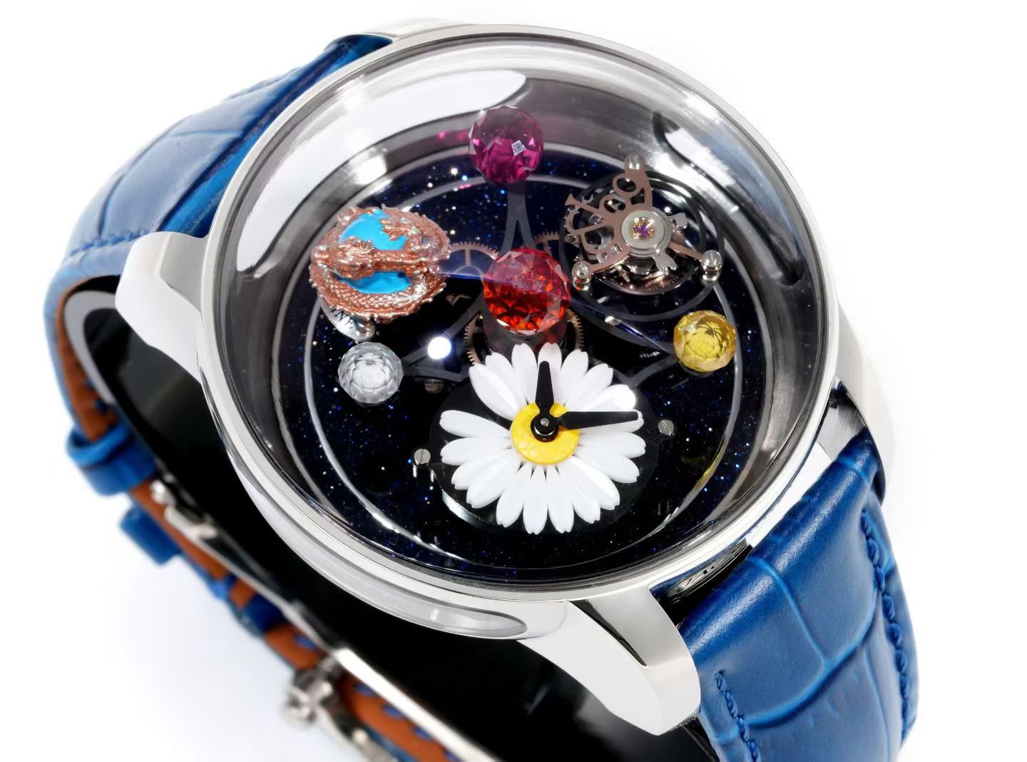 4233-75d049bd6a531ceb2c5f01bc29f8f58f6d6538622e5bc03d9e5df1b7a0e98605 Jacob & Co. Astronomia Rose-gold tone 47 mm Tourbillon Configuration 1739AC 1:1 Superclone
