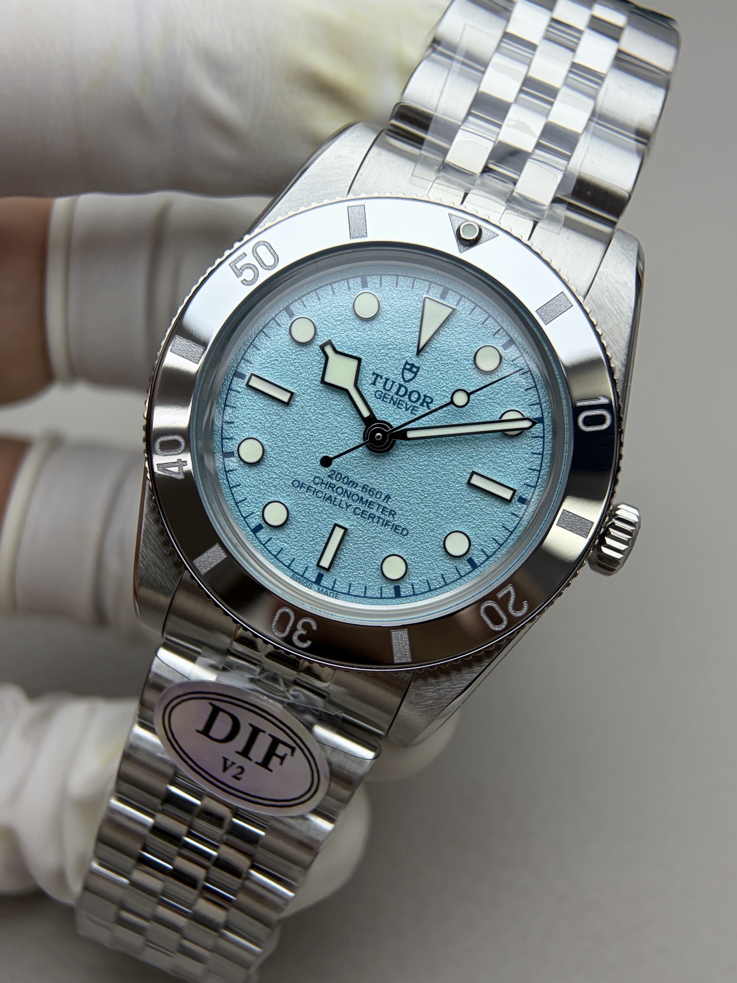 3364-c3682f53fd9f3399e5425908839f2aef20c3deaa697b89461da5aebbd072a999 Tudor Black Bay M79000N Blue 37 mm Configuration 84954D 1:1 Superclone