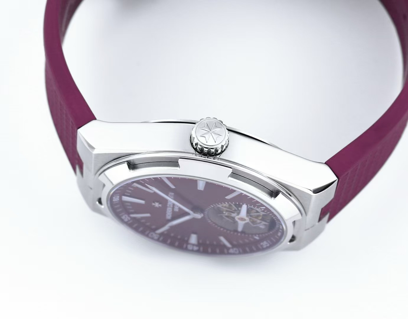 796-a8b7c3788df8ef41ac34df9d93e08f4824a7a3850ed2a2b4a28be753c983163b Vacheron Constantin Overseas Stainless steel Blue 42.5X13.5 mm Tourbillon Configuration D77ADA 1:1 Superclone
