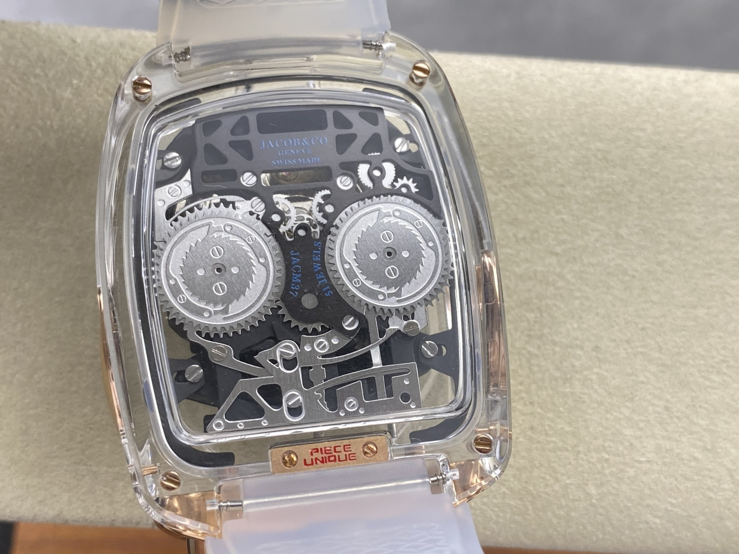 12868-1619034c1cd4eb2605034b7d1859f12d02f8e19007b025006f0188f2ab97dfd1 Jacob & Co. Bugatti Chiron Platinum Configuration 14D5BC 1:1 Superclone