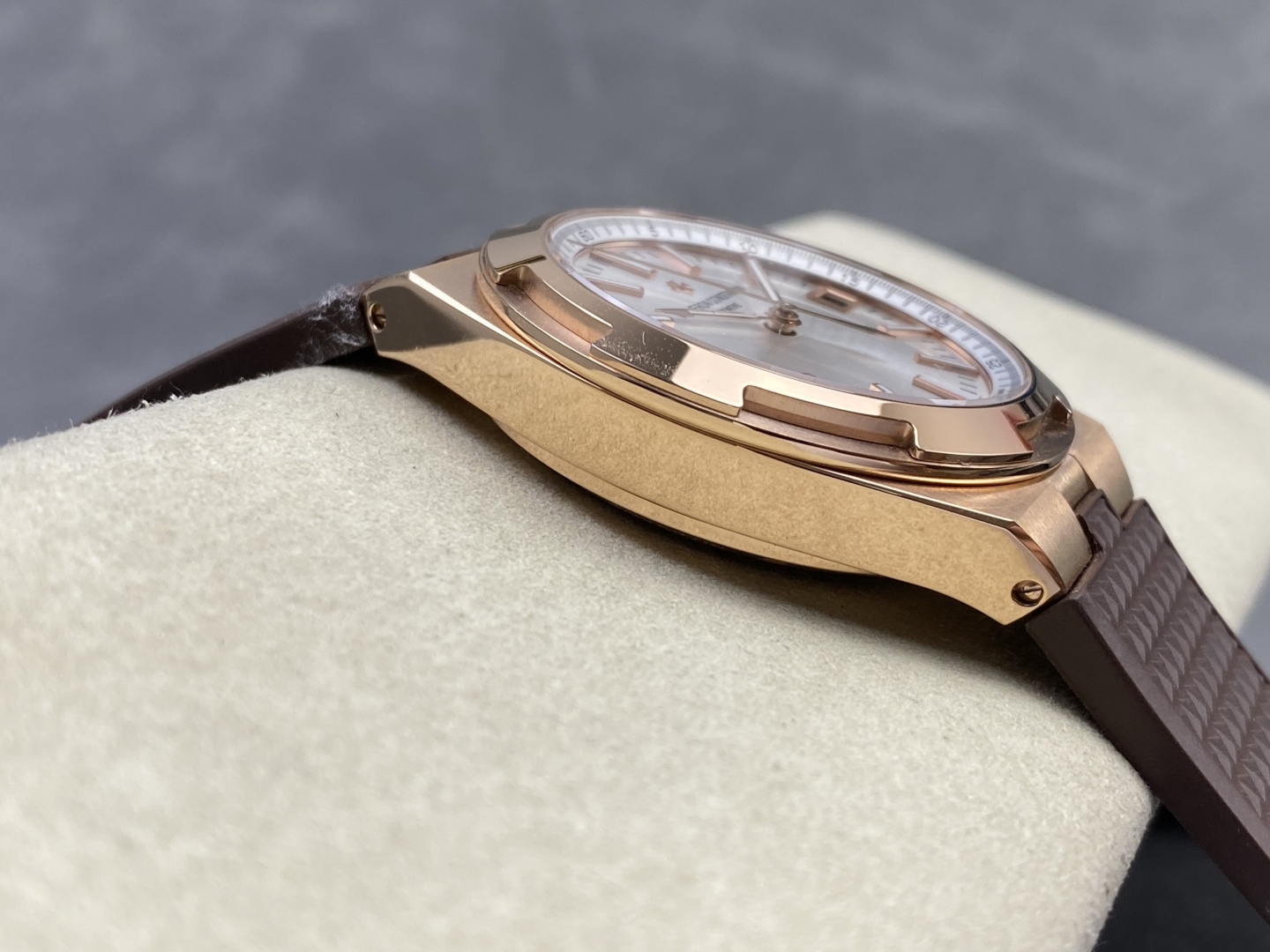 Vacheron Constantin Overseas 4500V Stainless steel Rose Stainless-steel bracelet K1 Factory Configuration 3F5BC7 1:1 Superclone