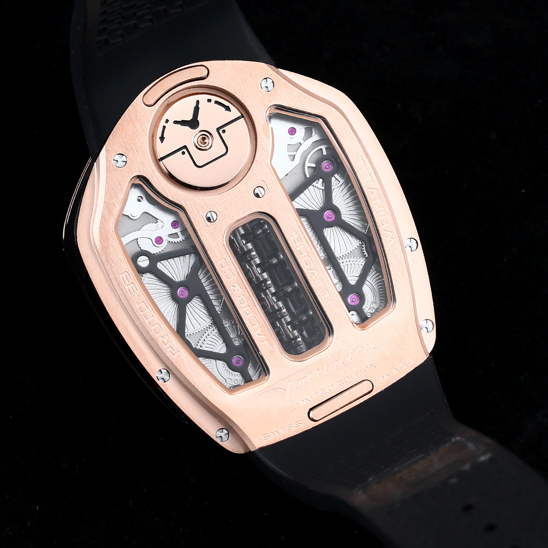 2650-591d0f1c9e7febac61ffbc7ab102b491e2f24ce4968bdb84d4b160ca9823de68 Jacob & Co. Bugatti Chiron Platinum Tourbillon Configuration 26CFEF 1:1 Superclone