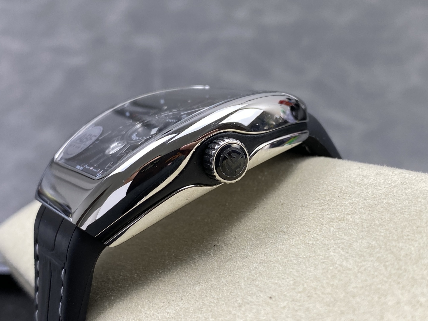 9736-1e033593711f7d429bfa1800d67499391daeb137988d54a2934a462283355063 Franck Muller Vanguard V45 Carbon composite 45 mm ABF Factory Configuration 560A0D 1:1 Superclone