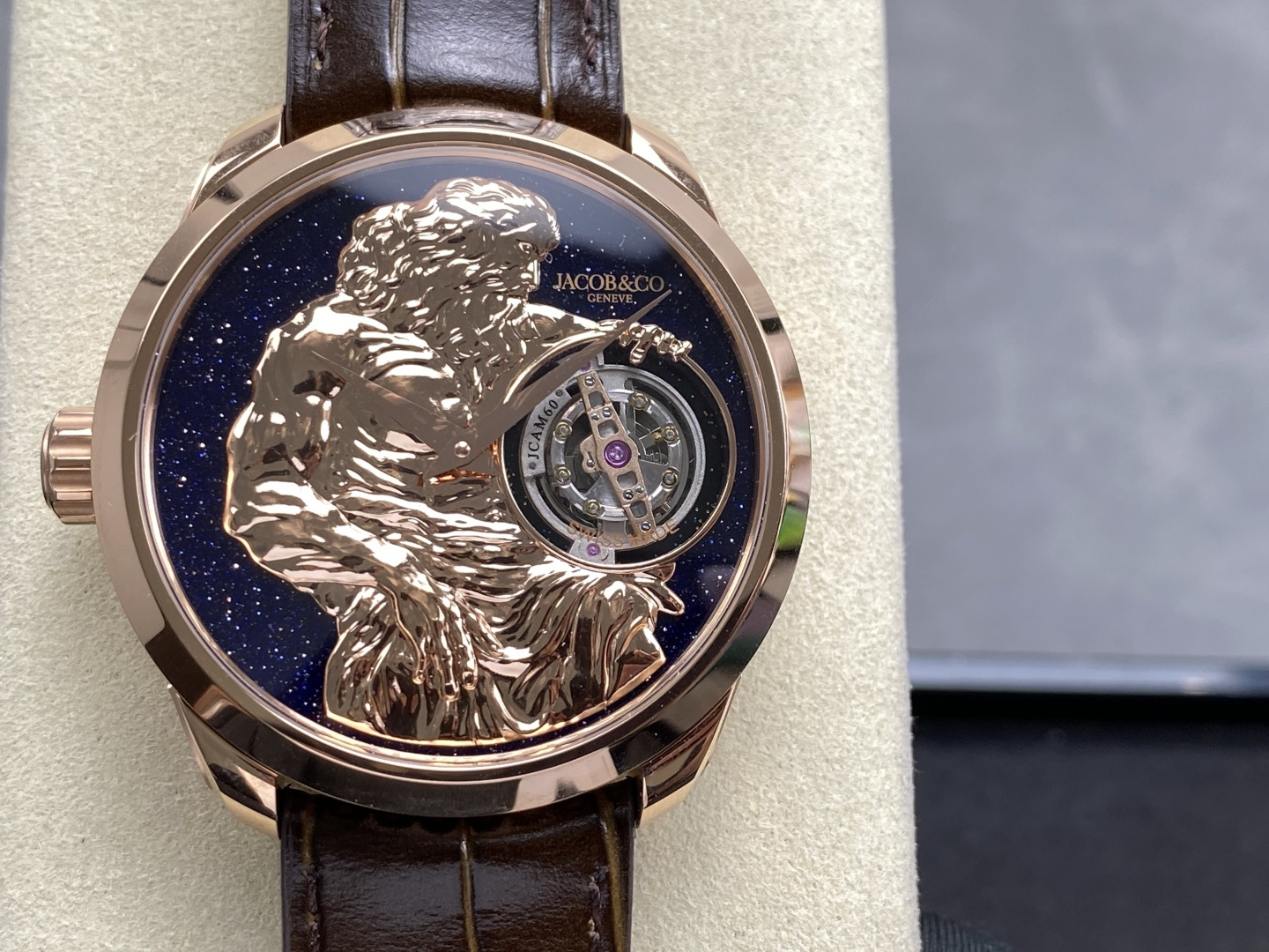 1971-16b712b57983f114d6a762495fcdd84c61260f82aeb63b2881d0b6ca53296a3e Jacob & Co. Astronomia Leather strap Tourbillon Configuration F25F11 1:1 Superclone